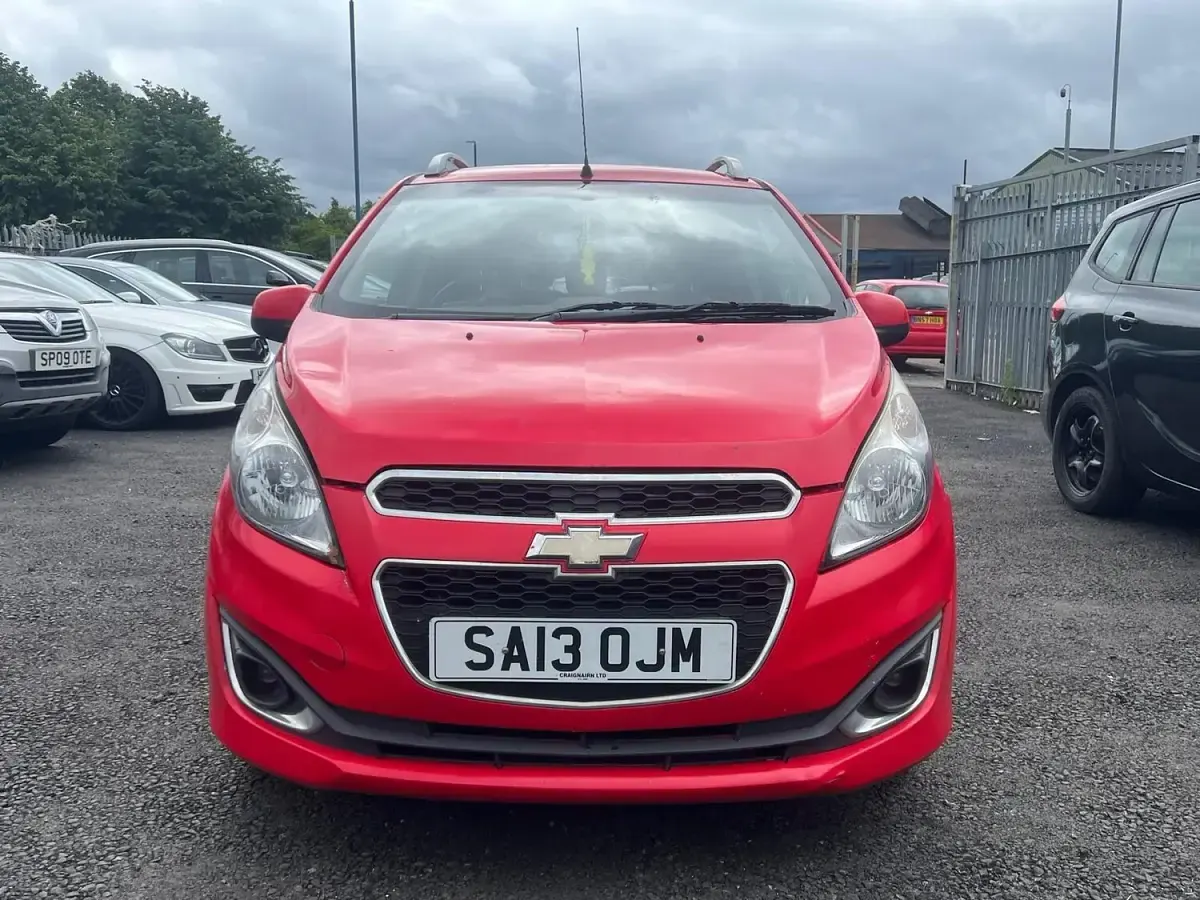 Used Chevrolet Spark LTZ 2013 Red Hatchback
