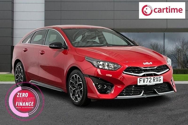 Red Used 2022 Kia ProCeed GT-Line Hatchback | £16,990 (Fair price) - Image 1/3