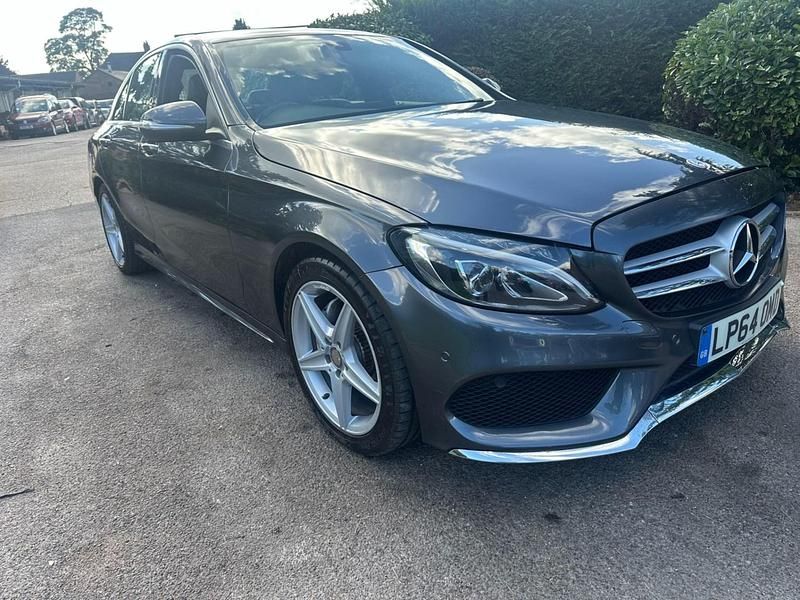 Grey Used 2015 Mercedes C200 AMG line Sedan | £5,998 (A bit pricey) - Image 1/4