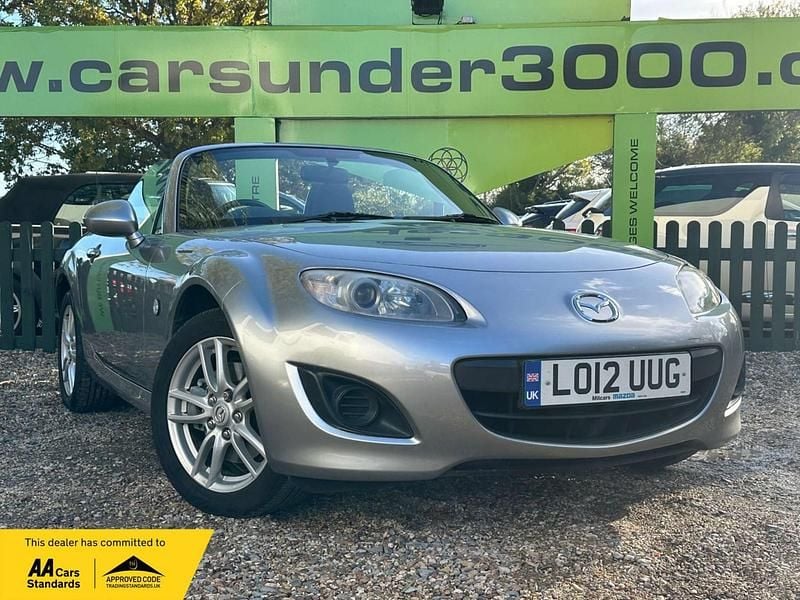 Silver Used 2012 Mazda MX5 Cabriolet | £6,625 (Good price) - Image 1/3