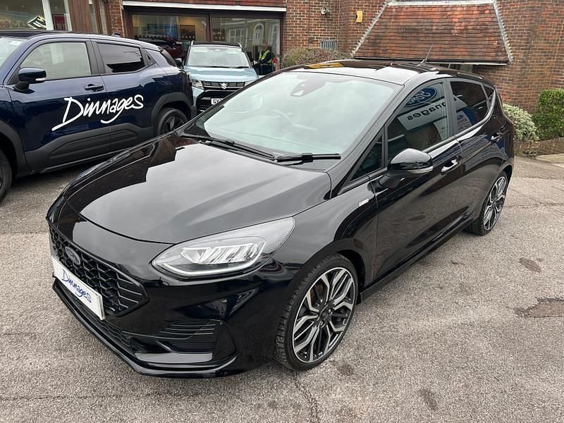 Used Ford Fiesta ST-Line X 100 HP (73 kW) 2022 Black Hatchback