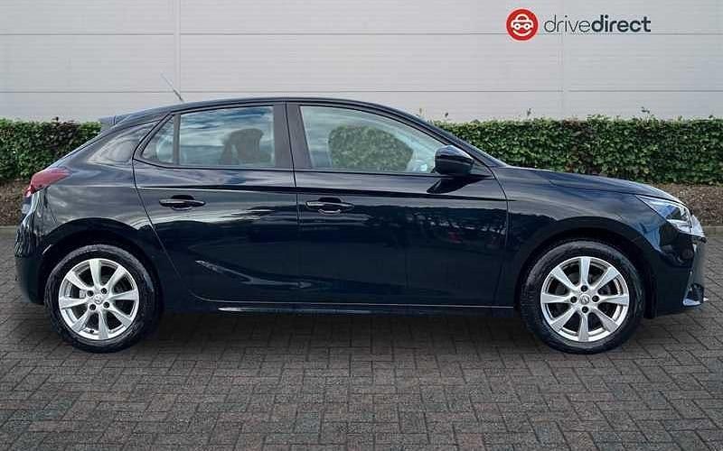 Used Vauxhall Corsa Edition 75 HP (55 kW) 2022 Black Hatchback