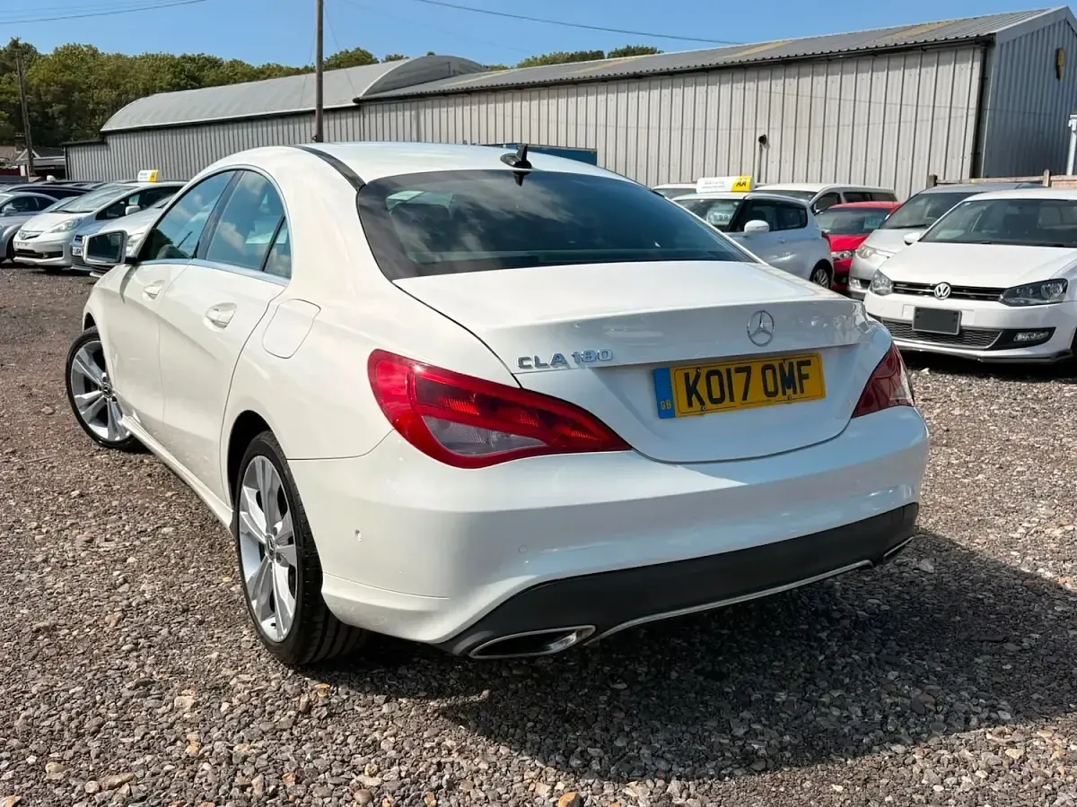 Used Mercedes CLA180 2017 White Coupe