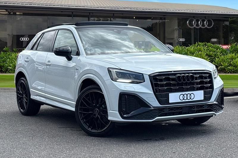 White New 2025 Audi Q2 Black Edition SUV | £30,735 (Super price) - Image 1/4