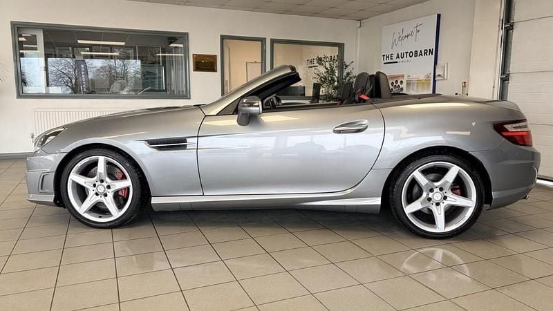 Used Mercedes SLK250 AMG 201 HP (147 kW) 2014 Silver Cabriolet