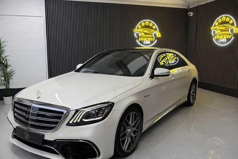 Used Mercedes S63L AMG Executive 612 HP (450 kW) 2019 White Sedan