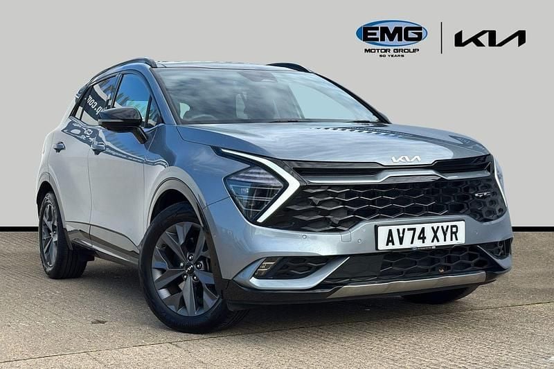 Silver Used 2024 Kia Sportage GT-Line S SUV | £27,695 (Good price) - Image 1/3