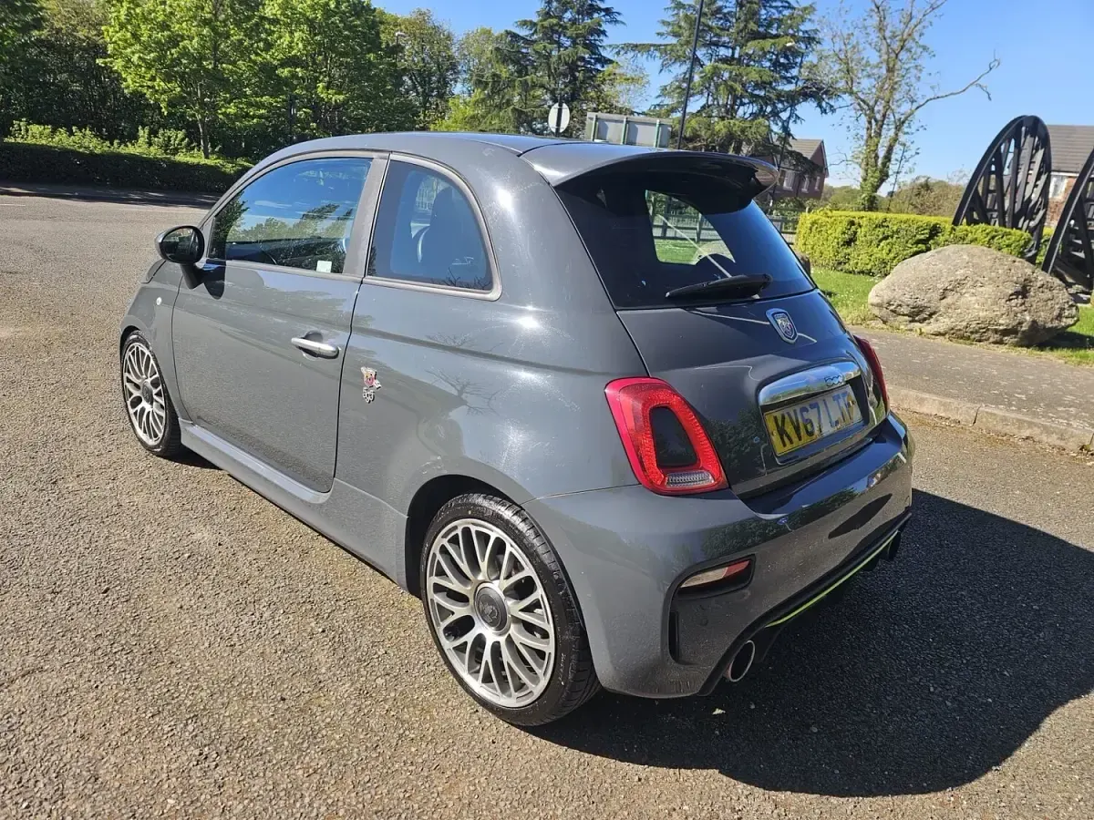 Used Abarth 595 145 HP (106 kW) 2017 Grey Hatchback