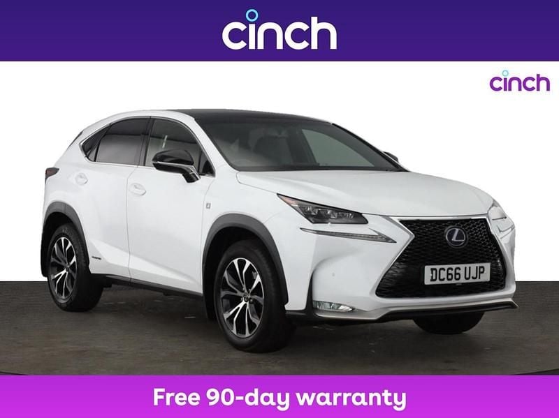 White Used 2017 Lexus NX300h Sport Line SUV | £18,159 (Good price) - Image 1/3