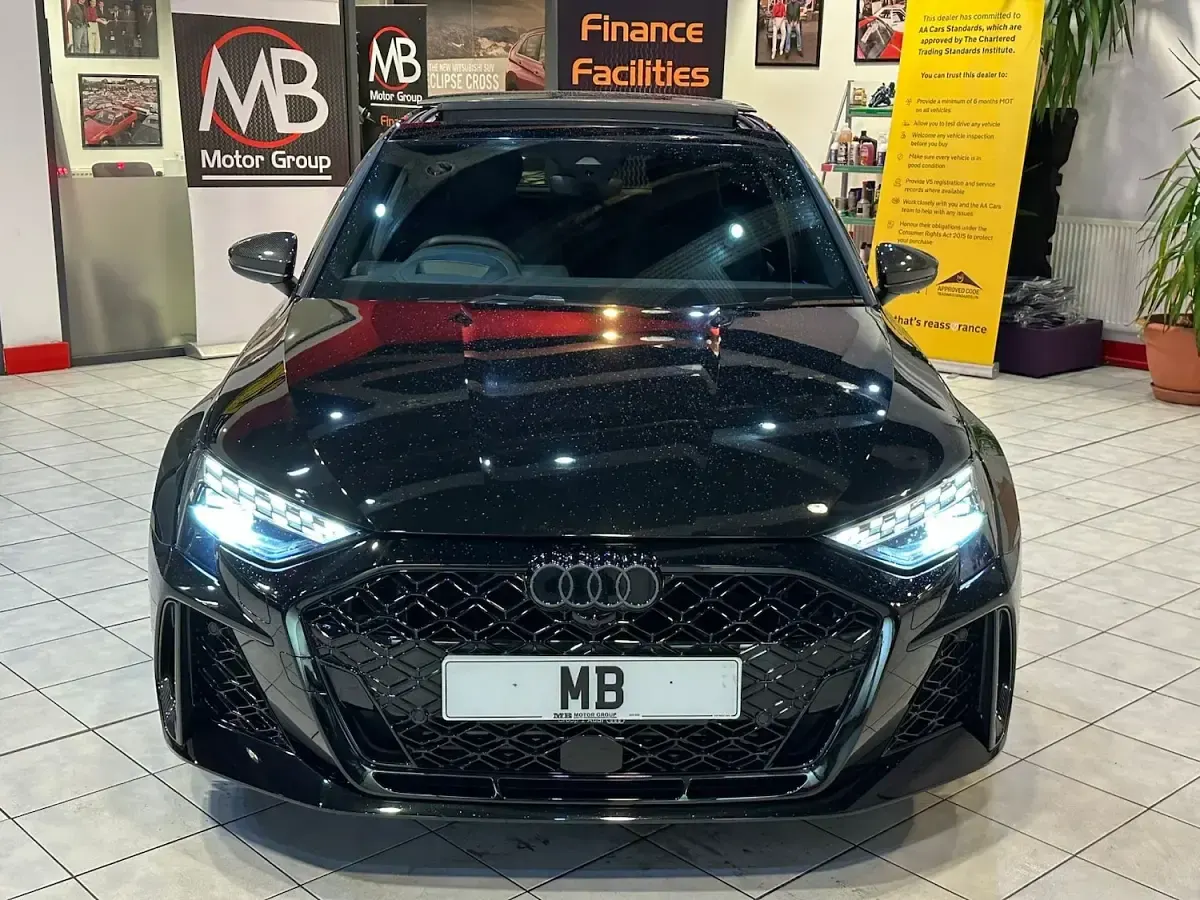 New Audi RS3 Advanced 400 HP (294 kW) 2025 Black Sedan