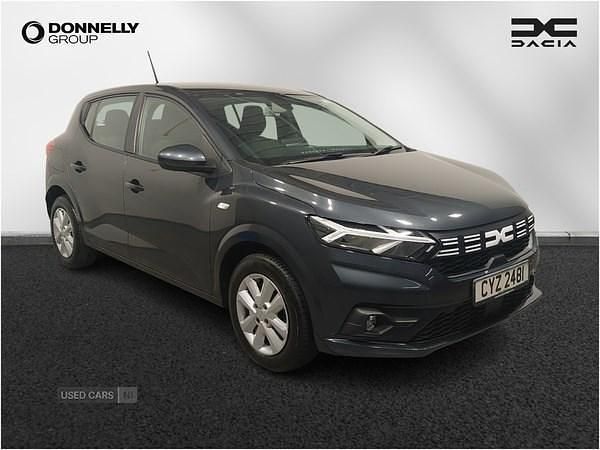 Grey Used 2023 Dacia Sandero Expression Hatchback | £11,485 (Super price) - Image 1/4