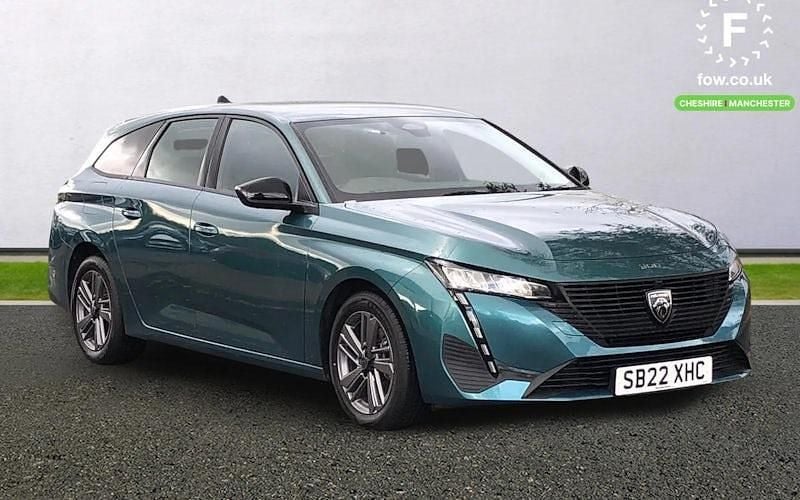 Blue Used 2022 Peugeot 308 Active Premium Estate | £16,299 (Good price) - Image 1/4
