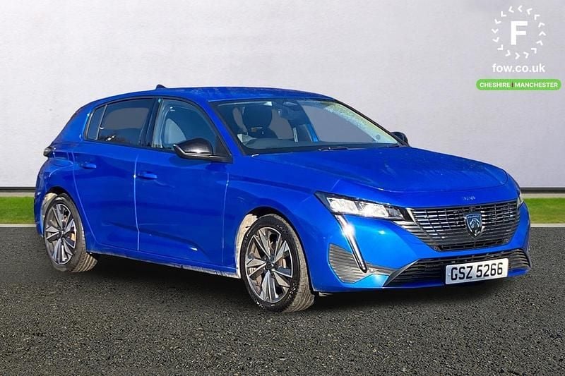 Blue Used 2022 Peugeot 308 Allure Hatchback | £15,999 (Fair price) - Image 1/4