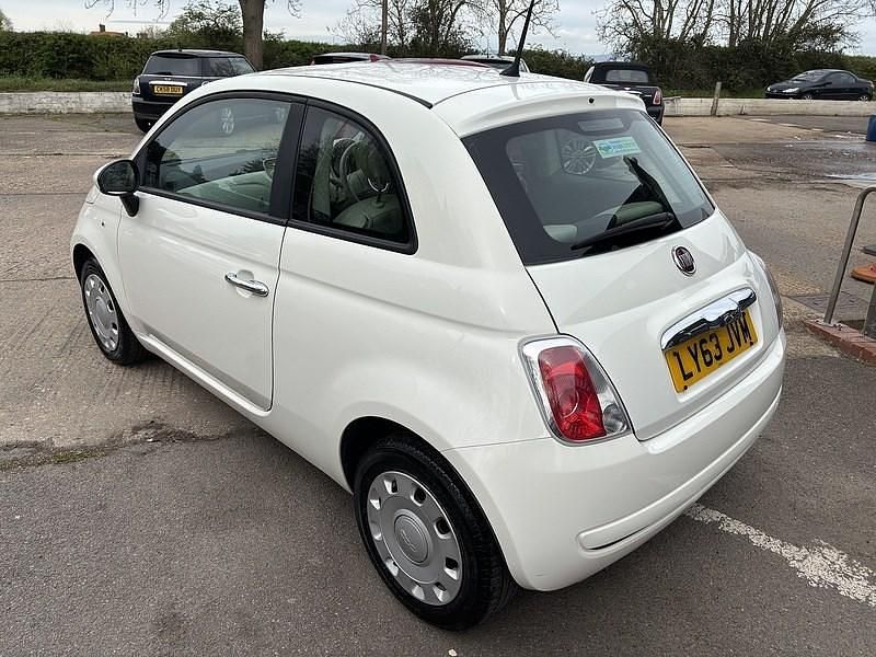 Used Fiat 500 Pop 69 HP (50 kW) 2014 Bossa nova white Hatchback