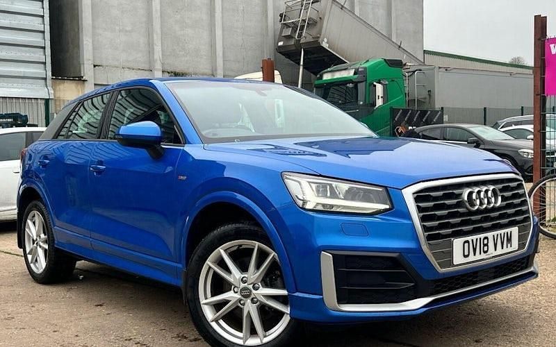 Used Audi Q2 S-Line 150 HP (110 kW) 2018 Blue SUV