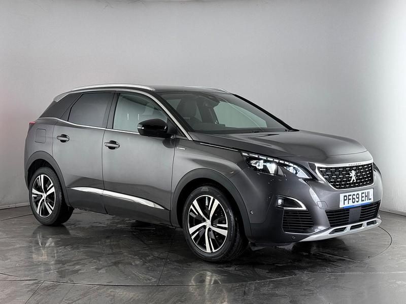 Grey Used 2019 Peugeot 3008 GT-line Hatchback | £11,500 (Good price) - Image 1/3