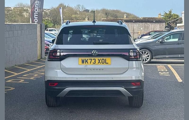 Used VW T-Cross Black Edition 110 HP (80 kW) 2023 Grey SUV