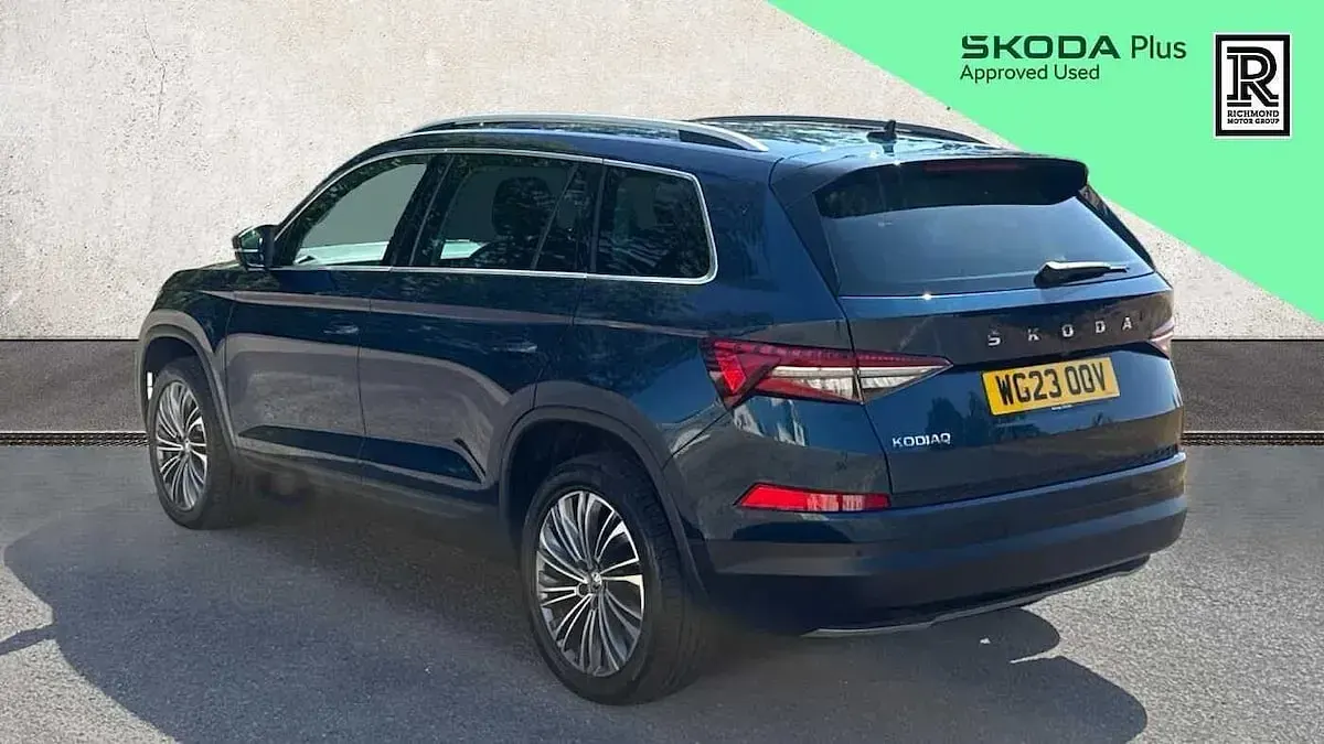 Used Skoda Kodiaq SE L Executive 150 HP (110 kW) 2023 Blue SUV