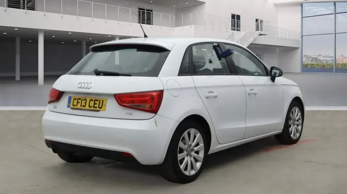 Usado Audi A1 Sport 2013 Blanco Utilitario