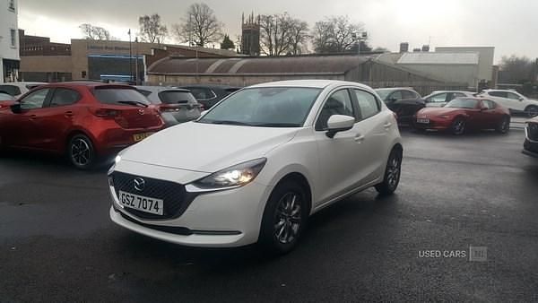 Used Mazda 2 2023 White Hatchback