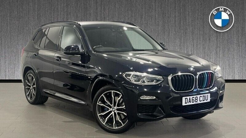 Black Used 2018 BMW X3 M Sport SUV | £22,999 (Fair price) - Image 1/4