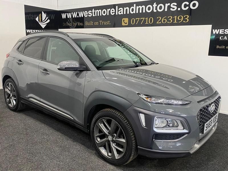 Used Hyundai Kona Premium 2019 Grey SUV