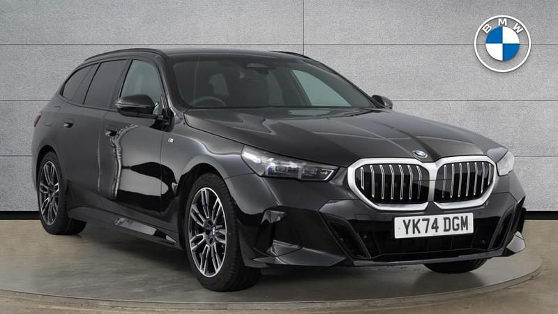 Black Used 2025 BMW 520 M Sport Estate | £43,499 (Fair price) - Image 1/4
