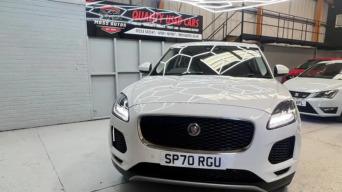 Used Jaguar E-Pace 147 HP (108 kW) 2020 White SUV