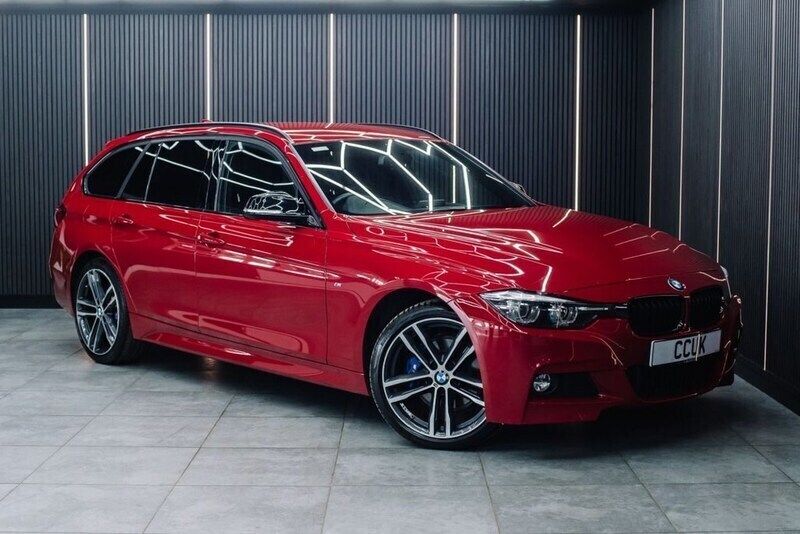 Red Used 2019 BMW 320 M Sport Estate | £23,990 (A bit pricey) - Image 1/4