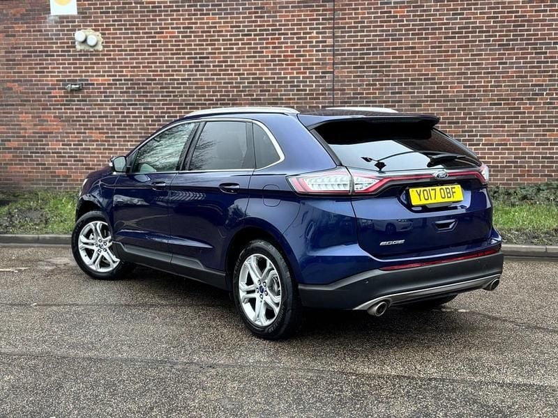 Used Ford Edge Titanium 2017 Blue SUV