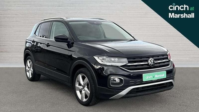 Black Used 2021 VW T-Cross SEL SUV | £15,964 (Fair price) - Image 1/4