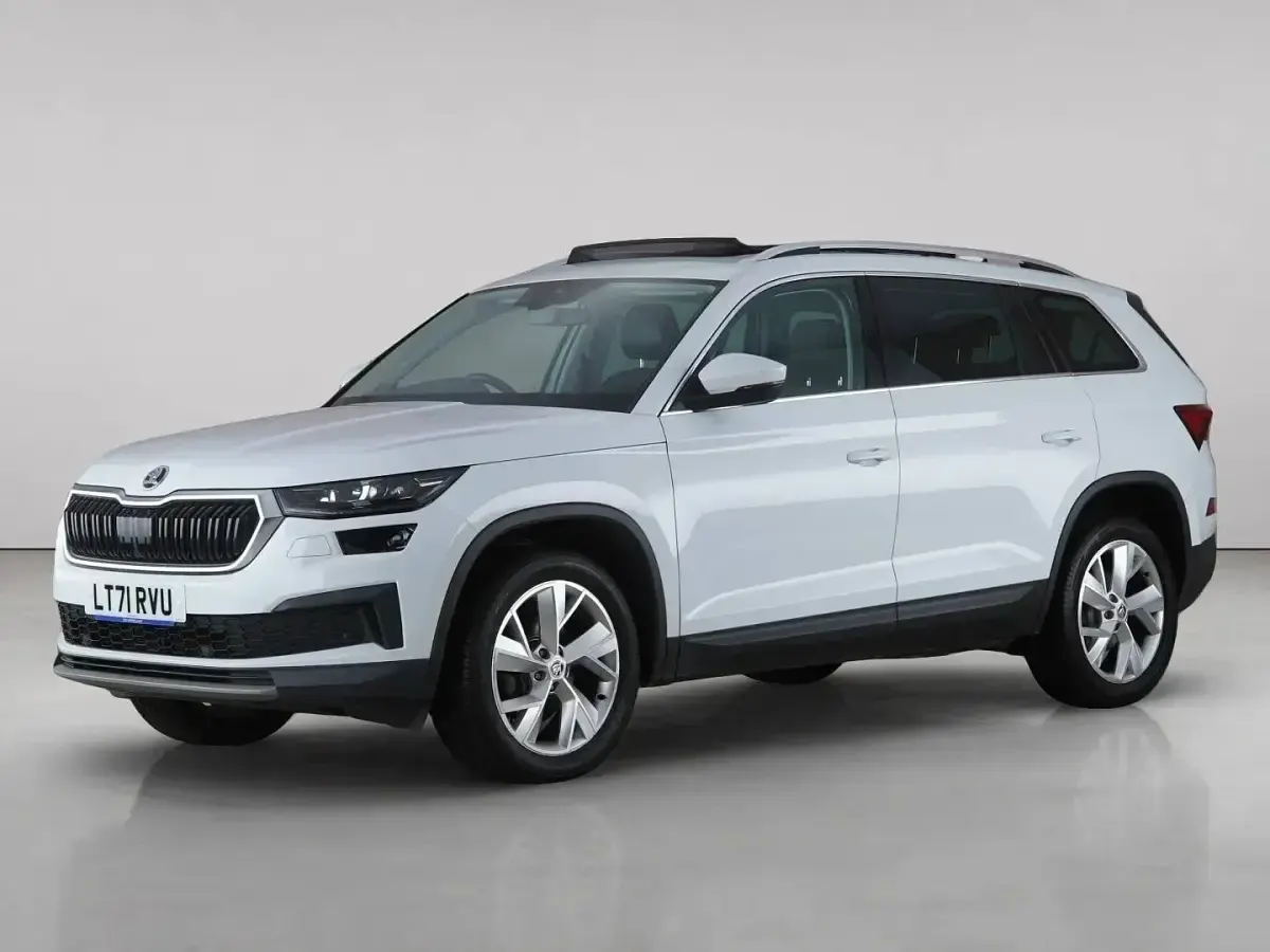 Used Skoda Kodiaq SE L 150 HP (110 kW) 2021 White SUV