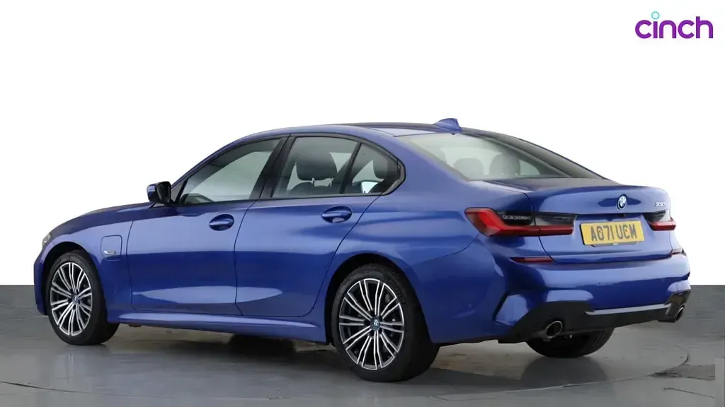 Used BMW 330e M Sport 2021 Blue Sedan