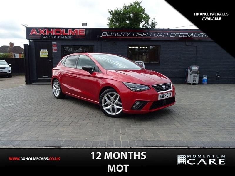 Red Used 2018 Seat Ibiza FR Hatchback | £7,995 (Fair price) - Image 1/4