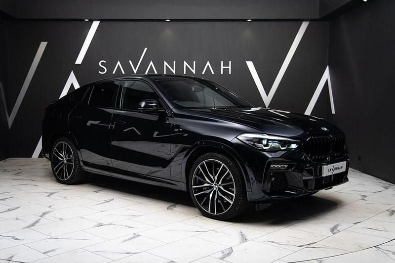 Black Used 2019 BMW X6 M Sport SUV | £40,750 - Image 1/4