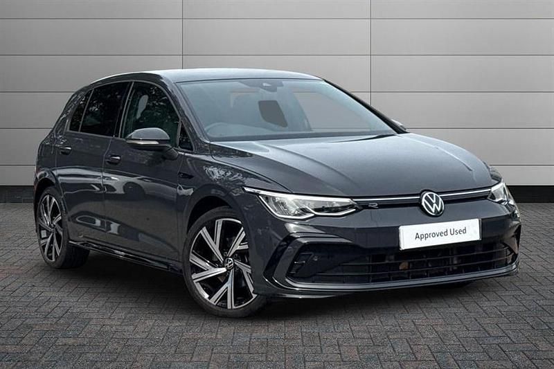 Urano grey Used 2023 VW Golf VIII R-line Hatchback | £22,150 (Fair price) - Image 1/4