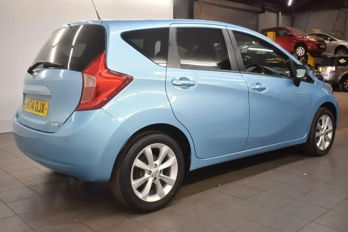 Used Nissan Note Acenta Premium 98 HP (72 kW) 2014 Blue Hatchback