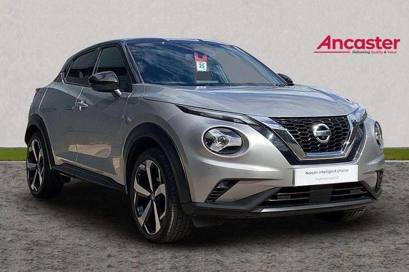 Silver Used 2021 Nissan Juke Tekna SUV | £16,475 (Fair price) - Image 1/4