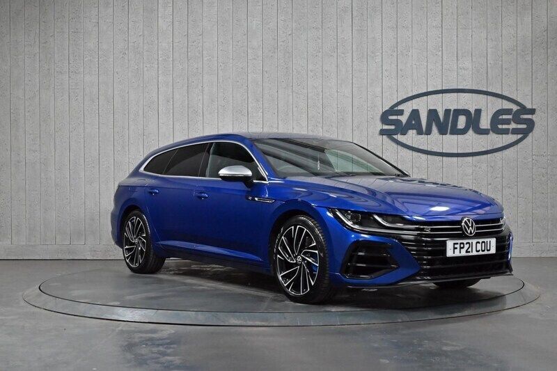 Blue Used 2021 VW Arteon R Estate | £22,999 (Super price) - Image 1/4