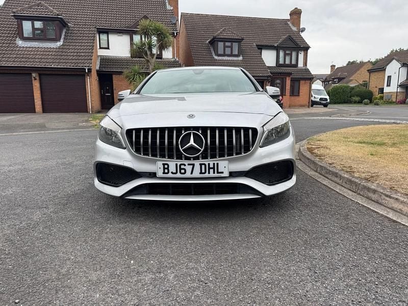 Used Mercedes A180 AMG line 2017 Silver Hatchback