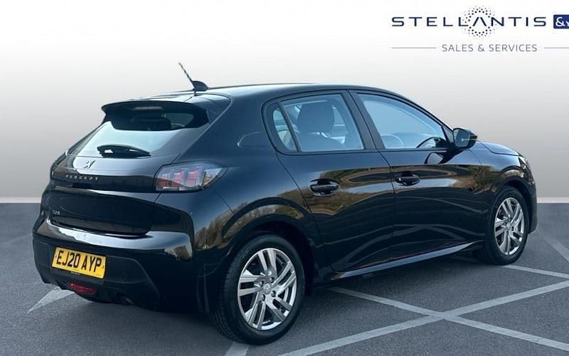 Used Peugeot 208 Active 75 HP (55 kW) 2020 Black Hatchback