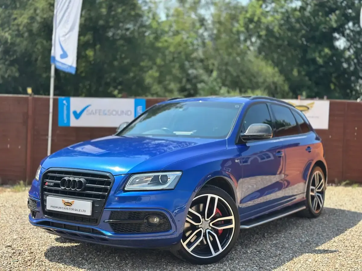 Used Audi SQ5 S-Line 313 HP (230 kW) 2016 Blue SUV