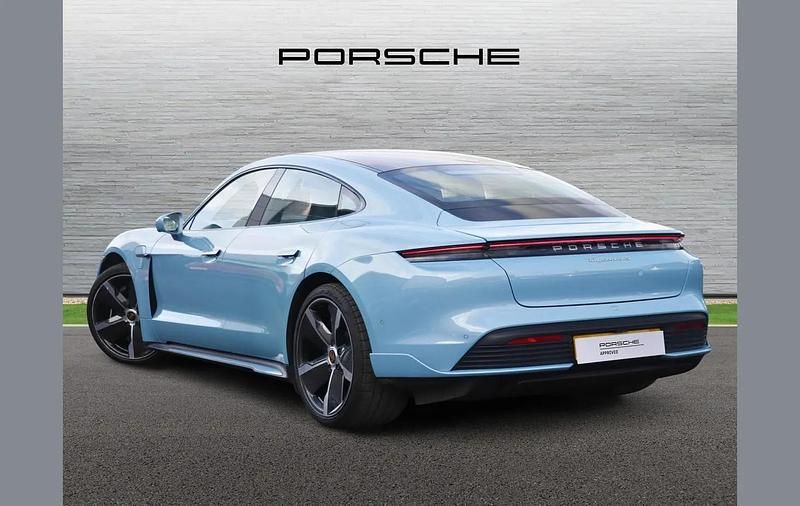 Used Porsche Taycan 419 kW (571 HP) 2020 Blue Sedan