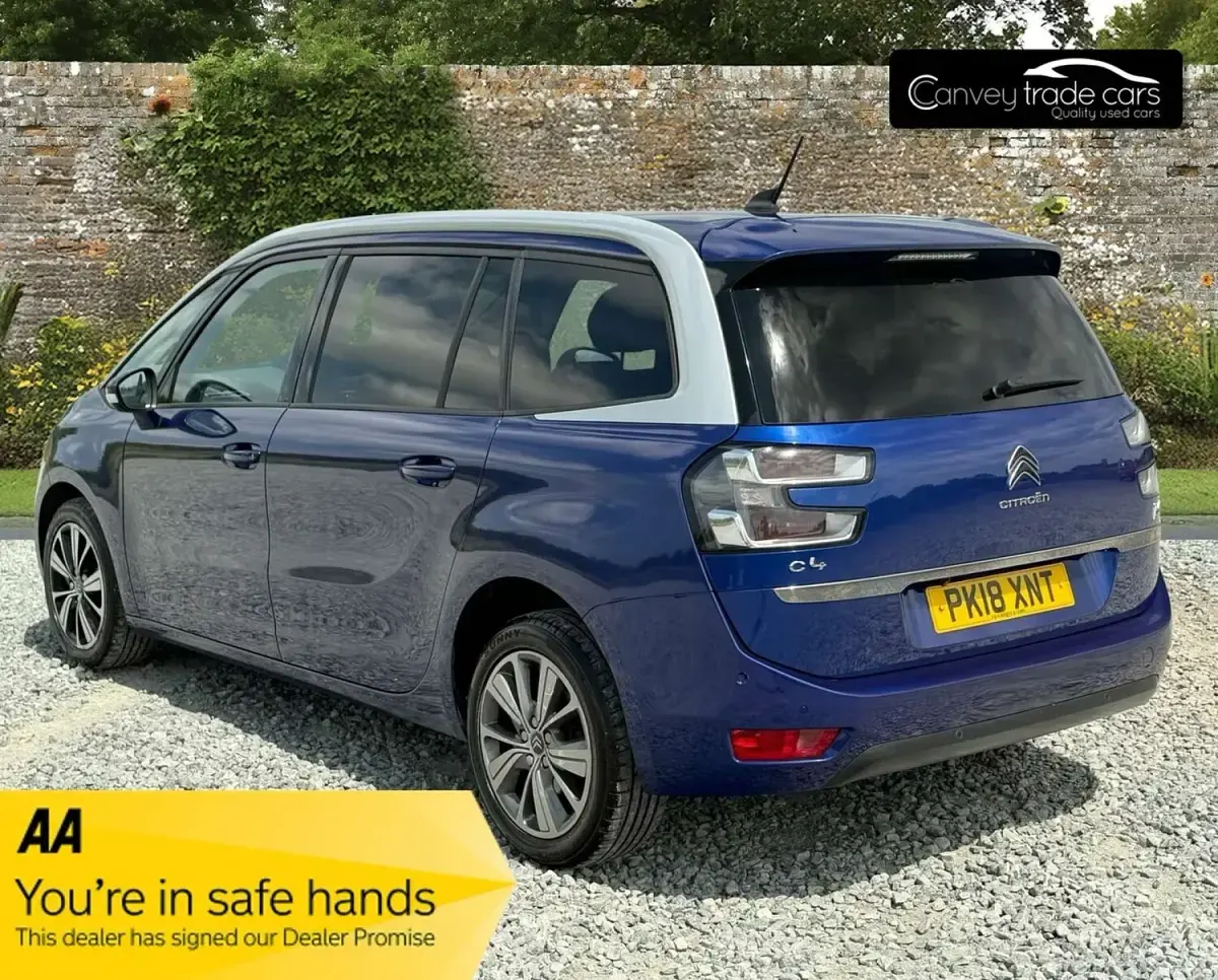 Used Citroën Grand C4 Picasso Flair 2018 Blue MPV
