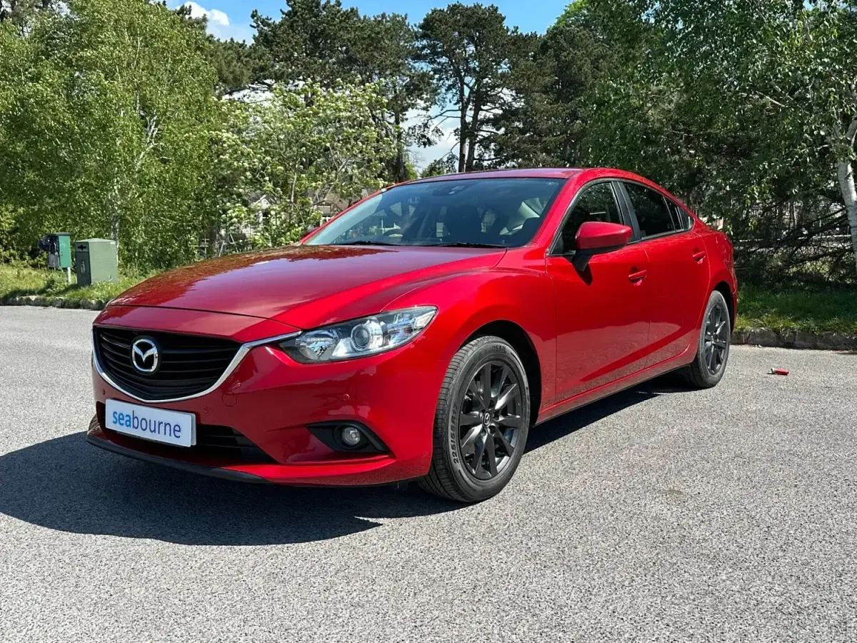 Second-hand Mazda 6 165 CP (121 kW) 2015 Roșu Berlinǎ