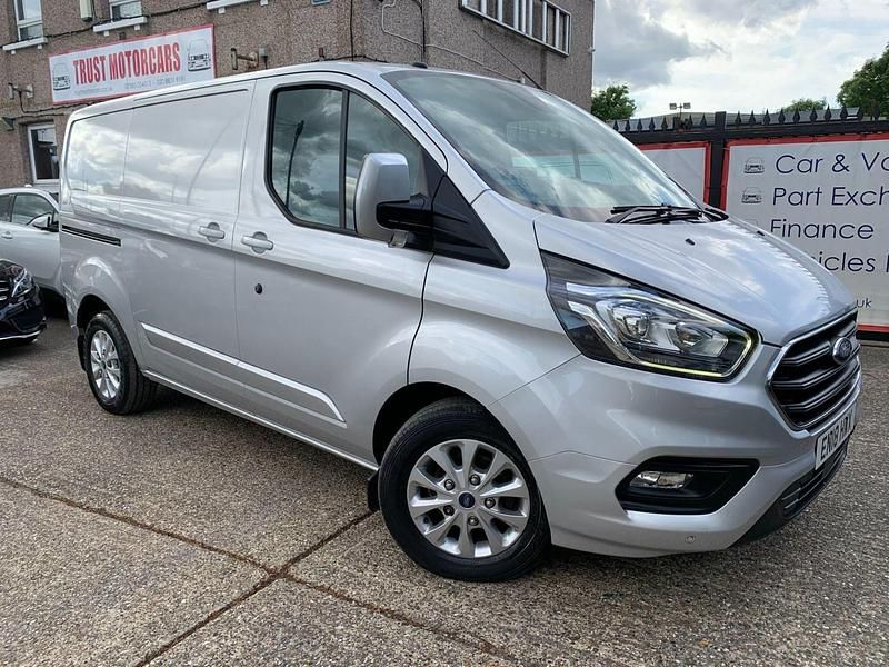 Silver Used 2018 Ford Transit Custom Limited Van | £9,995 (Fair price) - Image 1/4