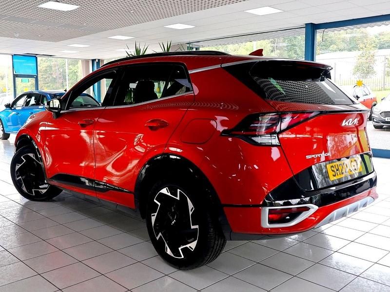 Used Kia Sportage GT-Line 2022 Orange SUV