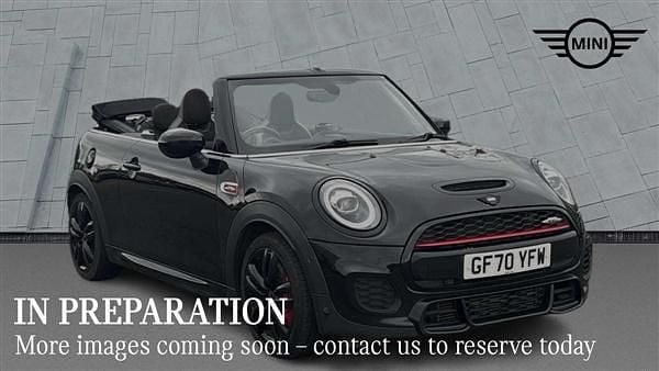 Black Used 2020 Mini John Cooper Works Cabriolet Cabriolet | £18,800 (Fair price) - Image 1/4