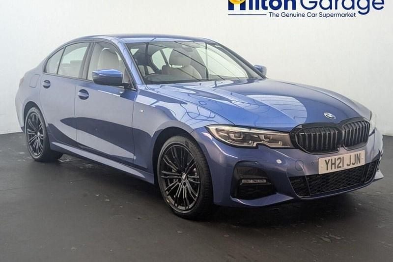 Blue Used 2021 BMW 330e M Sport Sedan | £21,950 (Good price) - Image 1/1