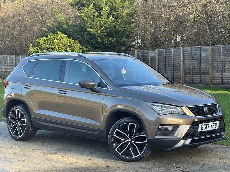 Brown Used 2017 Seat Ateca XCELLENCE SUV | £12,490 (Fair price) - Image 1/4